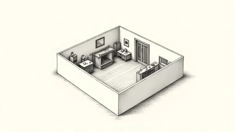 AI renovation render of a Moroccan interior with a cost and ROI overlay.